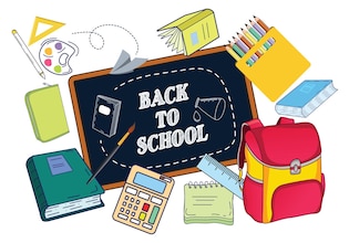 back to school clip arts