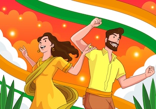 independence Day of India drawings