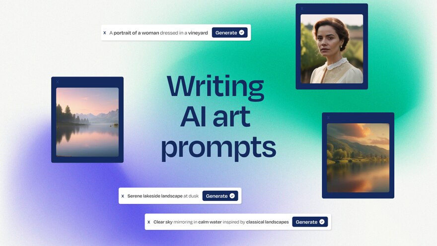 How to write AI art prompts for generating photos