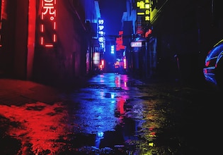 cyberpunk style