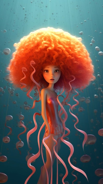 illustration of jellyfish