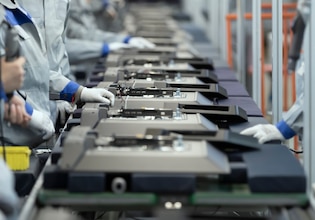 Assembly line photos