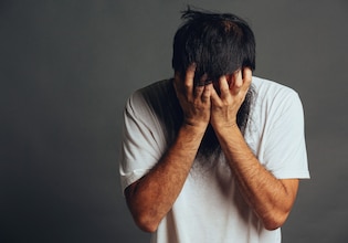 Unhappy man photos