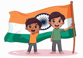 india Independence Day clip arts