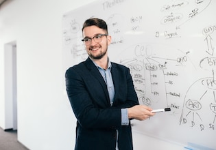 University teacher photos